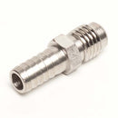 Stainless Steel 1/4" MFL x 3/8" Barb