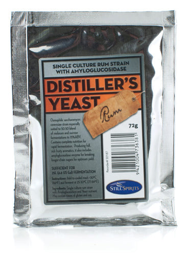 Still Spirits Rum Distiller's Yeast - 72 g