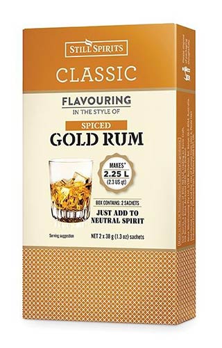 Still Spirits Classic Spiced Gold Rum Sachet - 2 Pack
