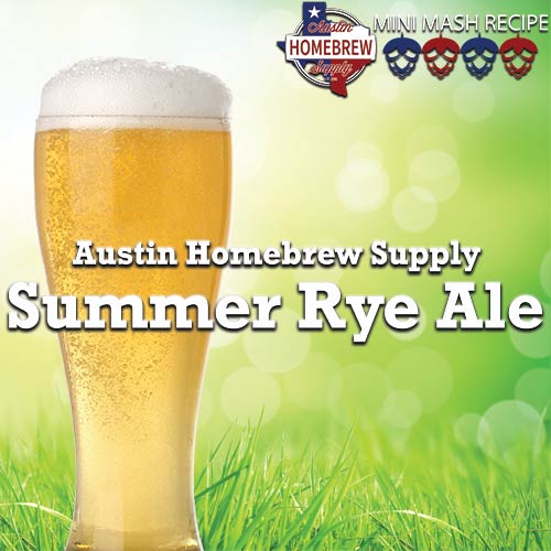 AHS Summer Rye Ale  (6D) - MINI MASH Homebrew Ingredient Kit