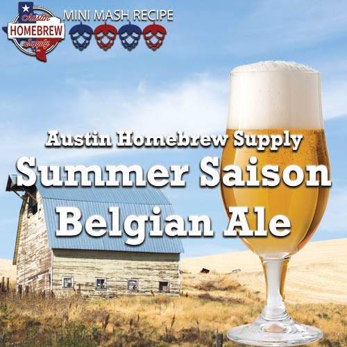AHS Summer Saison Belgian Ale  (16C) - MINI MASH Homebrew Ingredient Kit