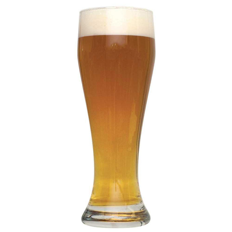 Bavarian Hefeweizen Extract homebrew in a glass