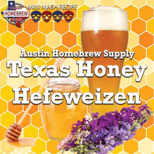 AHS Texas Honey Hefeweizen  (6D) - MINI MASH Homebrew Ingredient Kit