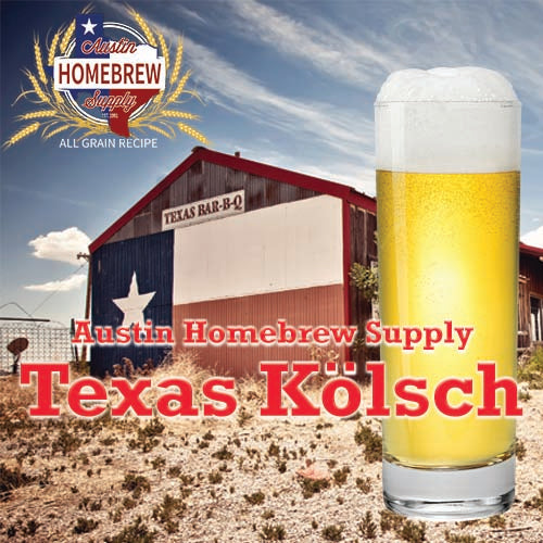 AHS Texas Kolsch  (6C) - ALL GRAIN Homebrew Ingredient Kit
