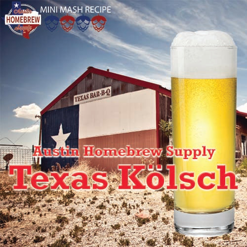 AHS Texas Kolsch  (6C) - MINI MASH Homebrew Ingredient Kit