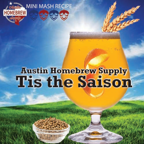 AHS Tis the Saison (16C) - MINI MASH Homebrew Ingredient Kit