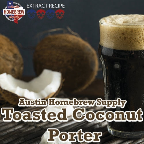 AHS Toasted Coconut Porter  (12B) - EXTRACT Homebrew Ingredient Kit