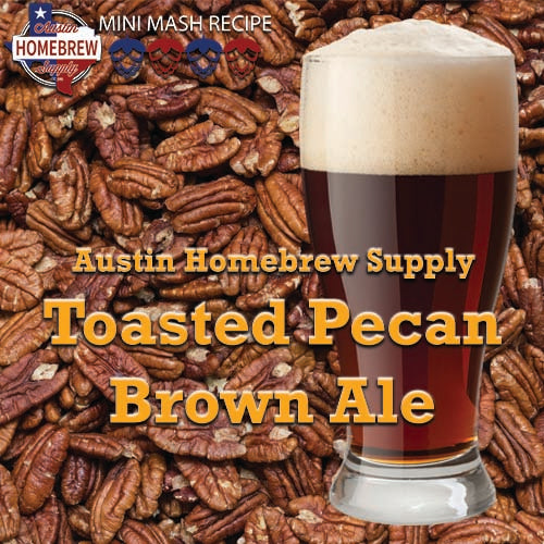 AHS Toasted Pecan Brown Ale  (11C) - MINI MASH Homebrew Ingredient Kit