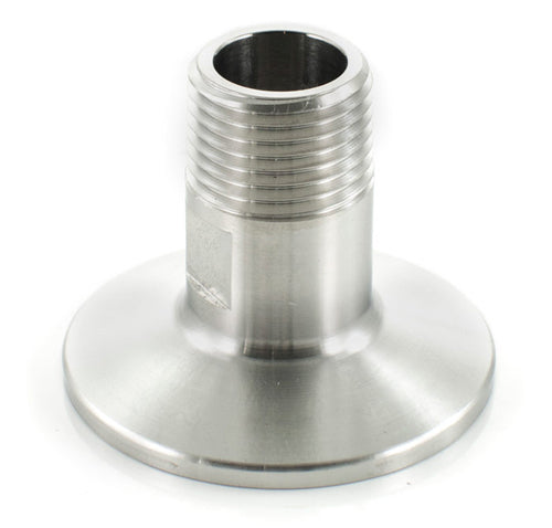 Stainless Steel Tri-Clamp 1/2" MPT (1.5")