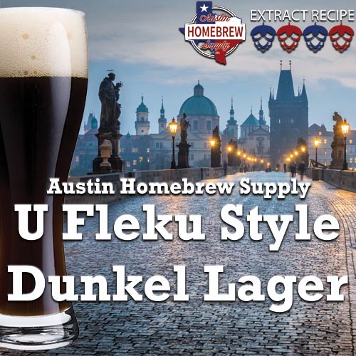 AHS U Fleku - Style Dunkel Lager  (4B) - EXTRACT Homebrew Ingredient Kit
