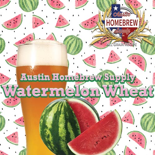 AHS Watermelon Wheat  (20) - ALL GRAIN Homebrew Ingredient Kit