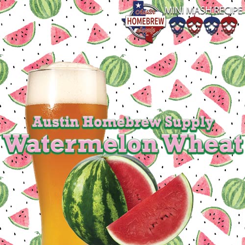 AHS Watermelon Wheat  (20) - MINI MASH Homebrew Ingredient Kit