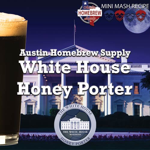 White House Honey Porter  (12B) - MINI MASH Homebrew Ingredient Kit